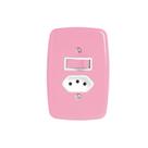 Interruptor de 1 Tecla Simples e Tomada 2p+t 20a , com Placa 4x2