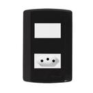Interruptor de 1 Tecla Simples e Tomada 2p+t 20a , Modular, com Placa 4x2 e Suporte