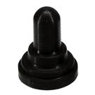 Interruptor de alavanca Boot Paneltronics 23/32, porca redonda, preta