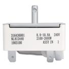 Interruptor de elemento de superfície Earthtec 316436001 240V 8" Burner