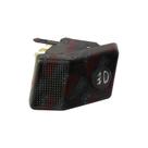 Interruptor de farol de milha - vw/ gol gts/ gti/ voyage gl/ sport/ parati gl/ gls/ saveiro gl 19841994 - 1 posição/ 4 terminais/ 12v - im11290