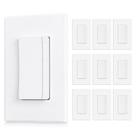 Interruptor de intensidade ELEGRP Digital para luzes LED de 150 W branco fosco