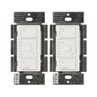 Interruptor de intensidade inteligente Lutron Caseta ELV+ 250 W LED, pacote com 2 unidades, branco Interruptor de intensidade inteligente Lutron Caseta ELV+ 250 W LED, pacote com 2 unidades, branco