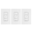 Interruptor de intensidade inteligente Lutron Caseta Original 150 W LED, pacote com 3