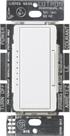 Interruptor de intensidade Lutron Maestro LED+ 150 W, um pólo, branco, 4 unidades Interruptor de intensidade Lutron Maestro LED+ 150 W, um pólo, branco, 4 unidades