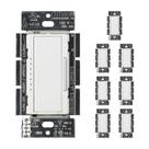 Interruptor de intensidade Lutron Maestro LED+ 150W de localização única/múltipla Interruptor de intensidade Lutron Maestro LED+ 150W de localização única/múltipla