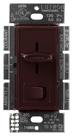 Interruptor de intensidade Lutron Skylark LED+ SCL-153P-BR 150W marrom