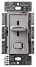 Interruptor de intensidade Lutron Skylark LED+ SCL-153P-GR 150W cinza