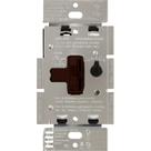 Interruptor de intensidade Lutron Toggler LED+ 250 W/monopolar ou 3 vias Interruptor de intensidade Lutron Toggler LED+ 250 W/monopolar ou 3 vias