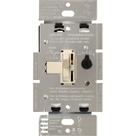 Interruptor de intensidade Lutron Toggler LED+ 250 W/monopolar ou 3 vias Interruptor de intensidade Lutron Toggler LED+ 250 W/monopolar ou 3 vias