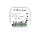 Interruptor de intensidade WiFi Tuya Smart para Alexa e Google - branco