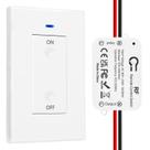 Interruptor de luz com controle remoto sem fio DieseRC 1500 W 433 MHz Interruptor de luz com controle remoto sem fio DieseRC 1500 W 433 MHz