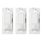 Interruptor de luz com sensor de movimento Lutron Maestro MS-OPS2-WH-3, pacote com 3