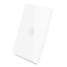 Interruptor de luz de parede inteligente MOES WiFi Glass Touch Alexa Control