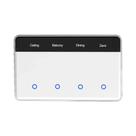 Interruptor De Luz De Parede Inteligente Zigbee 1 2 3 4 Gang Com Tela Horizontal Compatível Com O