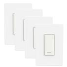 Interruptor de luz inteligente BN-LINK com função de temporizador, pacote com 4