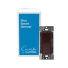Interruptor de luz inteligente com dimmer Lutron Diva para iluminação Caseta