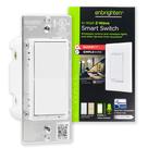 Interruptor de luz inteligente de parede Enbrighten Z-Wave QuickFit SimpleWire