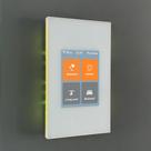 Interruptor de luz inteligente LANBON L8-HS4 LCD de 4 gangues de pólo único
