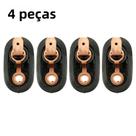Interruptor De Luz Interna Universal Para Carro Preto 4 Peças/Conjunto Botão De Indução Para Painel Interruptor De Luz Interna Universal Para Carro Preto 4 Peças/Conjunto Botão De Indução Para Painel