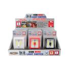 Interruptor de luz LED Blazing LEDz COB Mini alimentado por bateria Interruptor de luz LED Blazing LEDz COB Mini alimentado por bateria