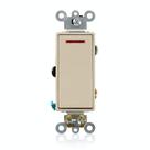 Interruptor de luz Leviton 20 Amp 120V Decora Plus Rocker Pilot