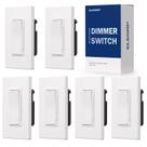 Interruptor de luz mais escuro ELEGRP Digital 300W LED/CFL 600W branco Interruptor de luz mais escuro ELEGRP Digital 300W LED/CFL 600W branco