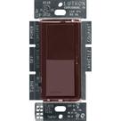 Interruptor de luz mais escuro Lutron Diva LED+ para LED marrom de 150 W Interruptor de luz mais escuro Lutron Diva LED+ para LED marrom de 150 W