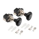 Interruptor de luz para carrinho de golfe Panglong Push Pull 12V 2PCS Universal