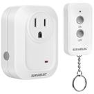 Interruptor de luz sem fio SURAIELEC com controle remoto de 30 m de alcance