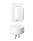 Interruptor de plugue de controle remoto Zoiinet Wireless 90m 15A 1500W