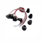 Interruptor de porta magnético QLXHBOT RC-36 NC+NO marrom embutido (4 conjuntos) Interruptor de porta magnético QLXHBOT RC-36 NC+NO marrom embutido (4 conjuntos)