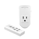 Interruptor de saída de controle remoto sem fio BN-LINK White 10A/1200W