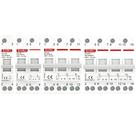 Interruptor De Transferência Manual Modular MTS De 40A 63A Para Trilho DIN, Disjuntor De Dupla