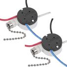 Interruptor de ventilador de teto Zing Ear Ze-208s E89885 3 velocidades 4 fios
