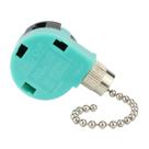 Interruptor de ventilador de teto Zing Ear ZE-268S6 3 velocidades e 4 fios