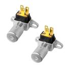 Interruptor Dimmer de Farol Gfdoso DS72T 3 Terminais 5,6 cm Interruptor Dimmer de Farol Gfdoso DS72T 3 Terminais 5,6 cm