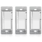 Interruptor Dimmer de Luz BESTTEN, 3 Unidades, 300 W LED, 600 W