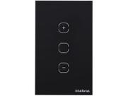 Interruptor Dimmer Smart Wi-Fi Touch Intelbras EWS 1101 Preto