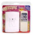 Interruptor Duplo com Controle Remoto 5 Niveis de Dimmer Ventilador de Parede ou Iluminação Bivolt