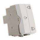 Interruptor Duplo Paralelo Sleek BR - Controle de Ventilação
