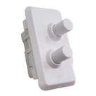 Interruptor Duplo Refrigerador Brastemp e Consul W10471975 Interruptor Duplo Refrigerador Brastemp e Consul W10471975