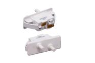 Interruptor Duplo Refrigerador Duplex Branco W10816021 / W11510292 Interruptor Duplo Refrigerador Duplex Branco W10816021 / W11510292