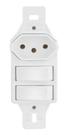 Interruptor Duplo Simples + 1 Tomadas 10A/20A 2282P/15 - Pumalux Interruptor Duplo Simples + 1 Tomadas 10A/20A 2282P/15 - Pumalux