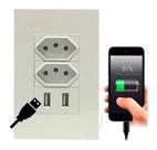 Interruptor E Tomada Com Usb Design Moderno Interruptor E Tomada Com Usb Design Moderno
