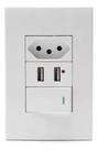 Interruptor E Tomada Com Usb Design Moderno