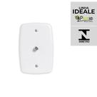 Interruptor e Tomada Pluzie linha Ideale 10A 20A 4x2
