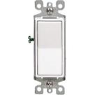 Interruptor eletrônico Leviton 107-5603-2WS de 3 vias branco