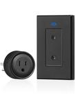 Interruptor eletrônico WILAWELS, tomada remota sem fio, alcance de 30m, 120V