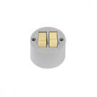 Interruptor Externo Ilumi Redondo Com 2 Teclas 1656 . / Kit C/ 10 Peças